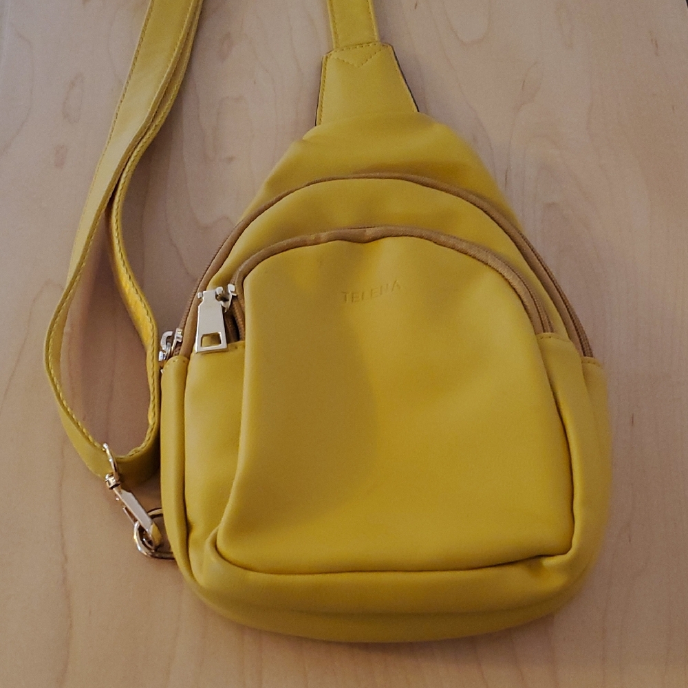 Stylish Yellow Backpack for Women